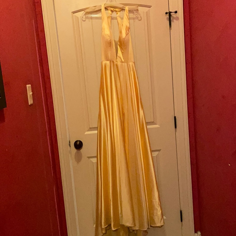 Yellow Prom Dress